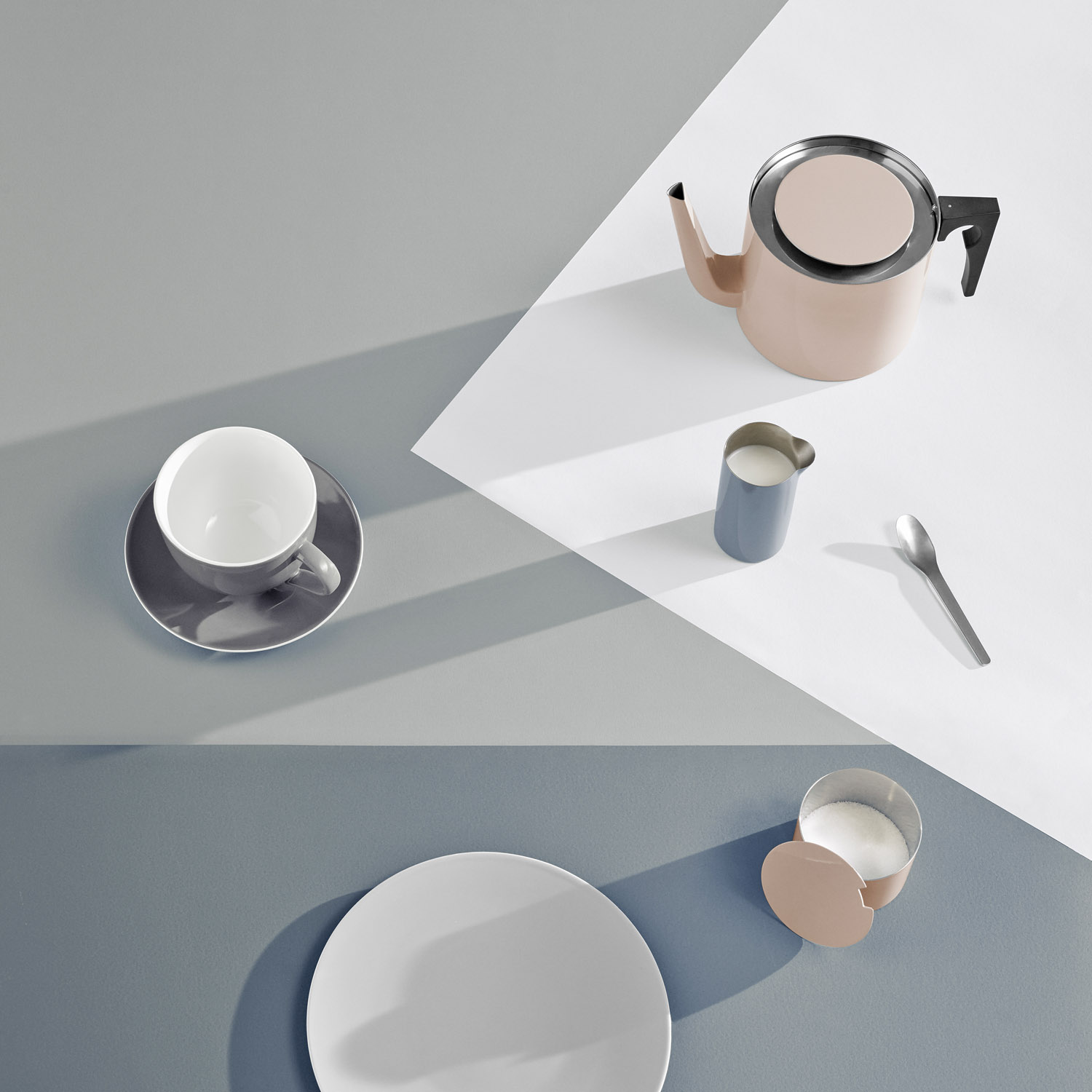 Theelepel EM 12 cm, zilver, roestvrij staal, Stelton