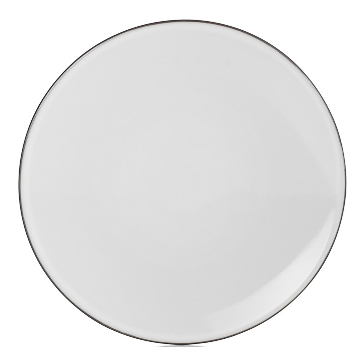 Voorgerechtbord EQUINOXE 16 cm, witte wolken, porselein, Revol