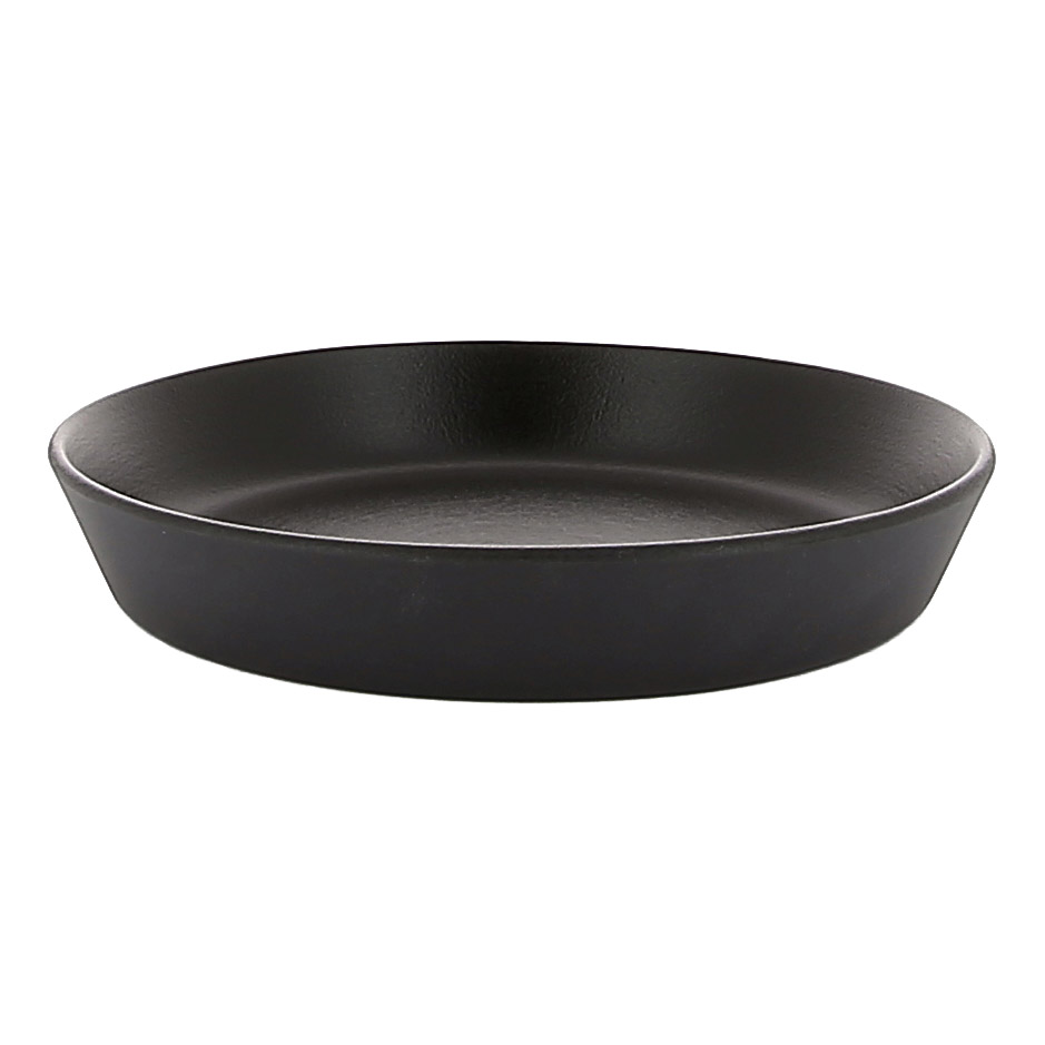 Eetkom EQUINOXE 14 cm, matzwart, porselein, Revol