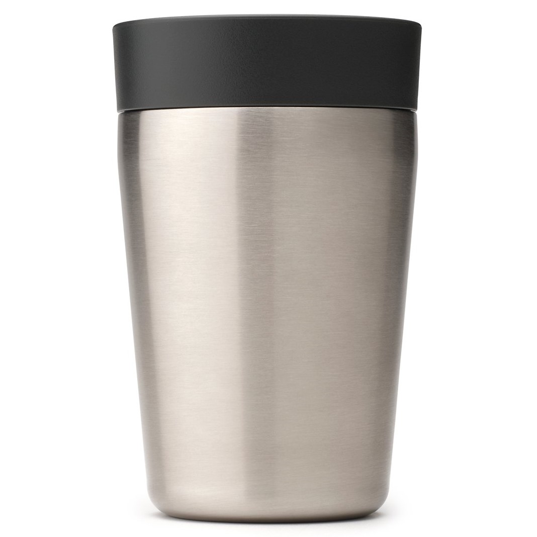 Thermosbeker MAKE & TAKE 200 ml, donkergrijs, staal, Brabantia