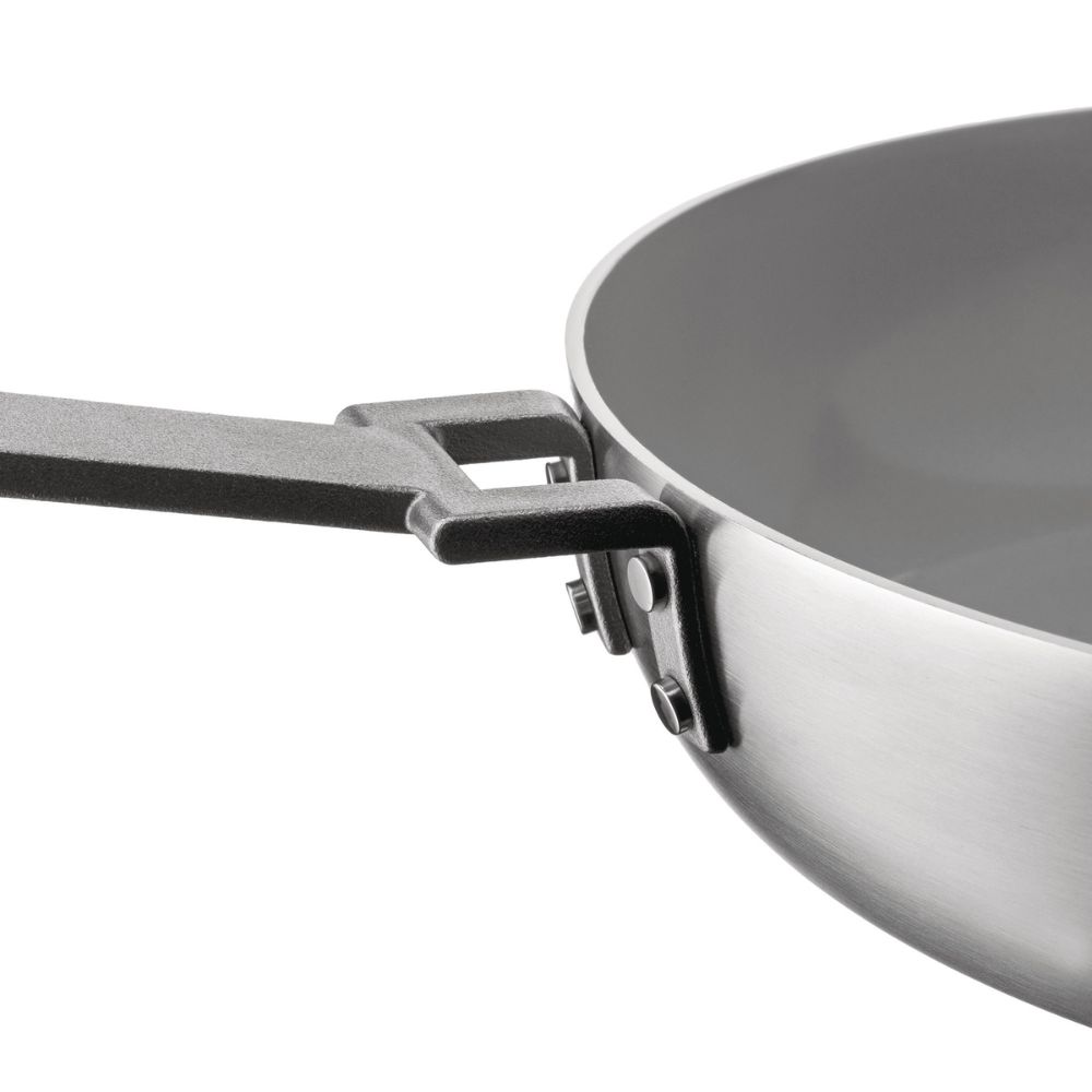 Sauteerpan CONVIVIO 28 cm, roestvrij staal, Alessi