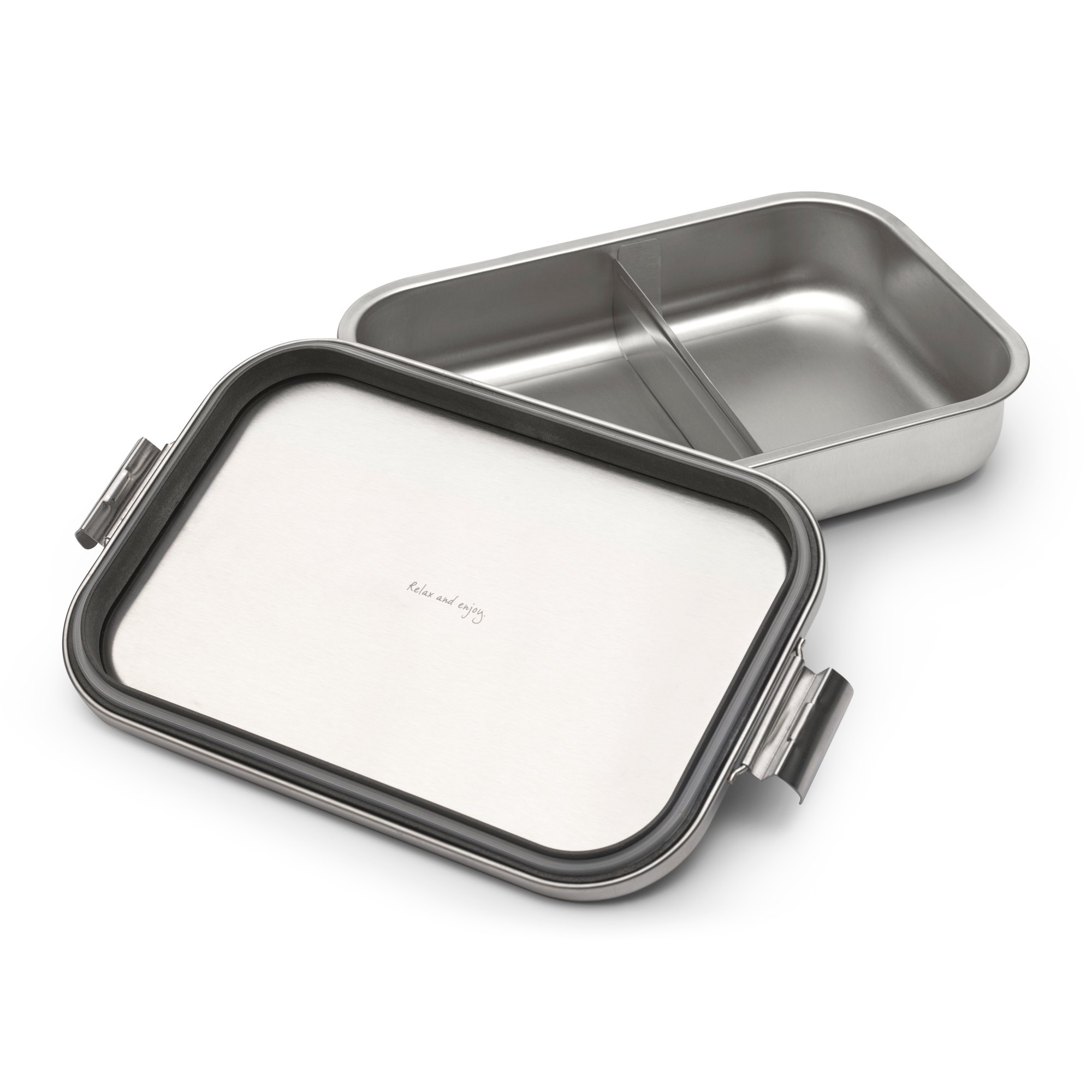 Lunchtrommel MAKE & TAKE 2 l, zilver, roestvrij staal, Brabantia