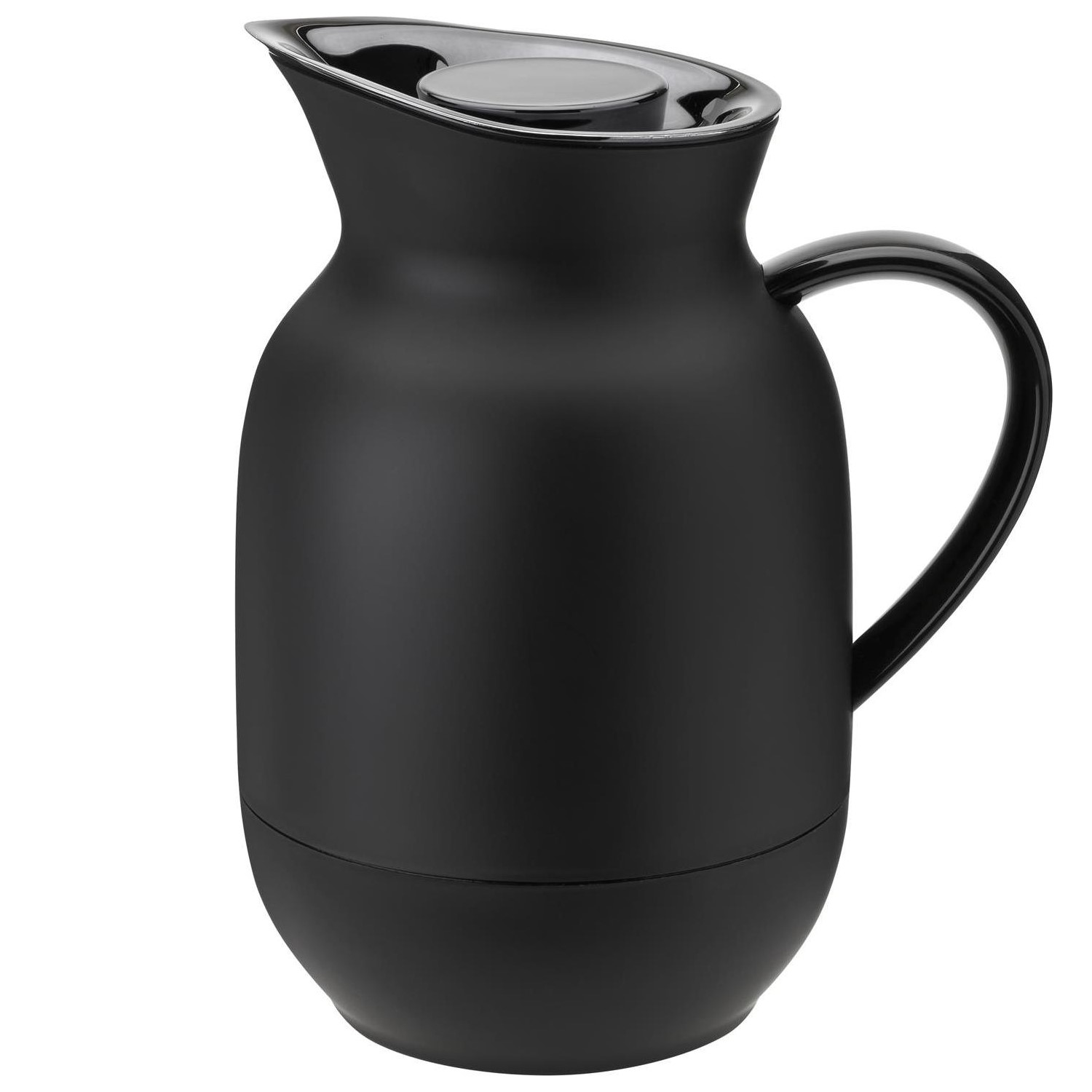 Thermoskan AMPHORA 1 l, 24 cm, zwart, kunststof, Stelton