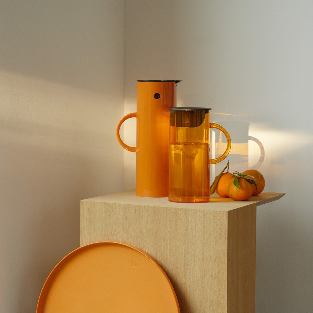 Waterkan EM77 1,5 l, saffraan, kunststof, Stelton