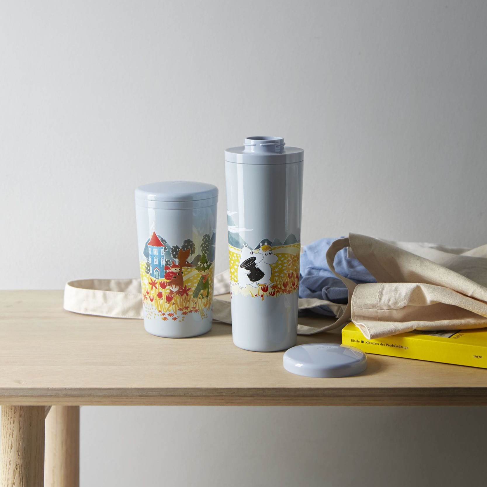 Thermosfles CARRIE 500 ml, hemelsblauw, roestvrij staal, Stelton