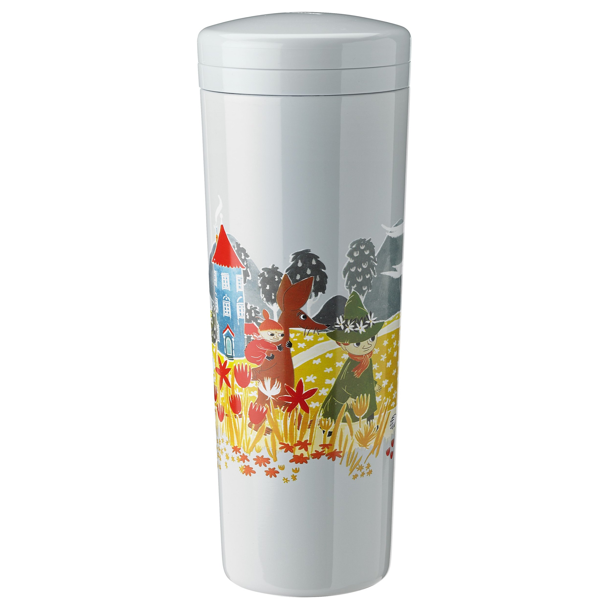 Thermosfles CARRIE 500 ml, hemelsblauw, roestvrij staal, Stelton