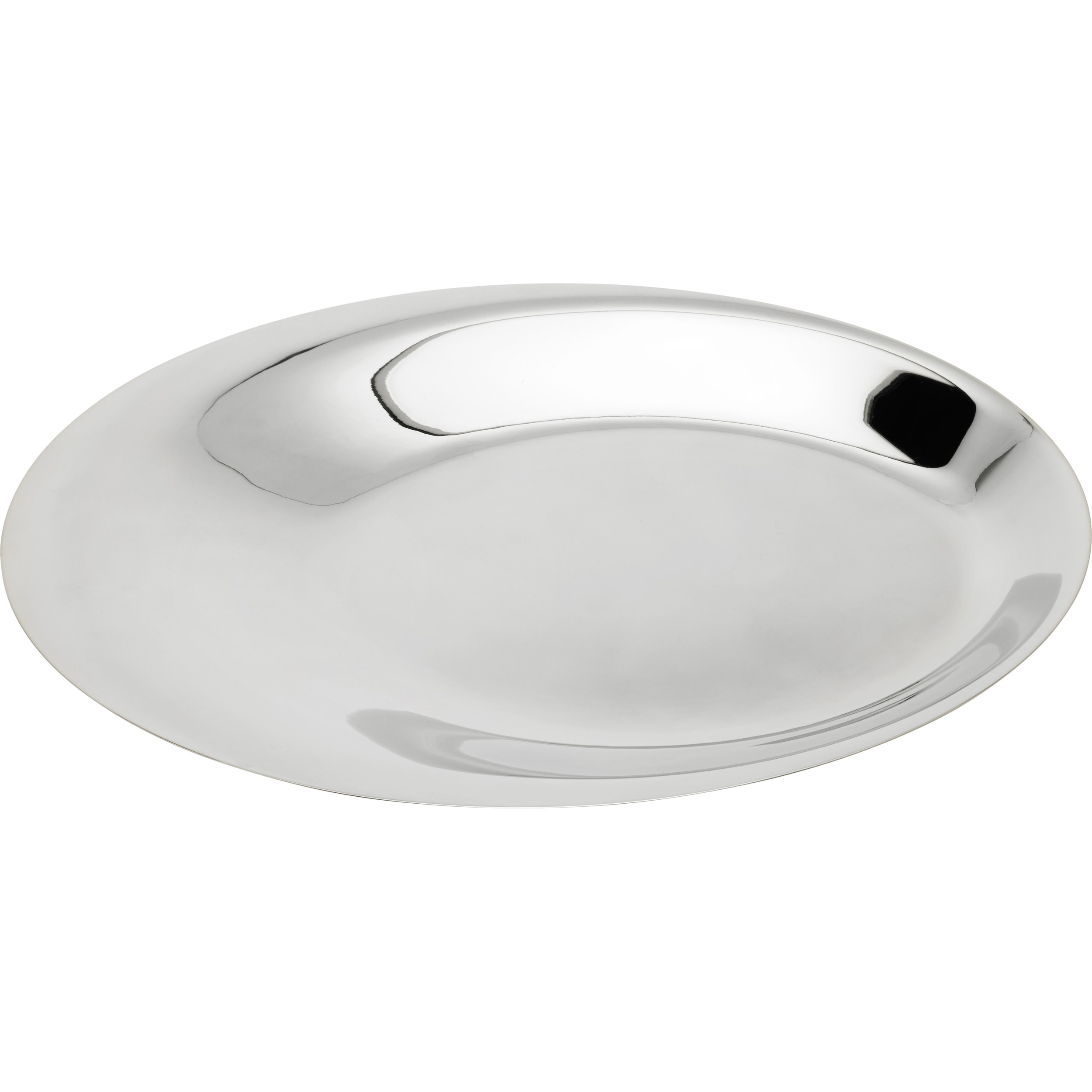 Decoratief dienblad NORMAN FOSTER 46 cm, zilver/goud, roestvrij staal, Stelton