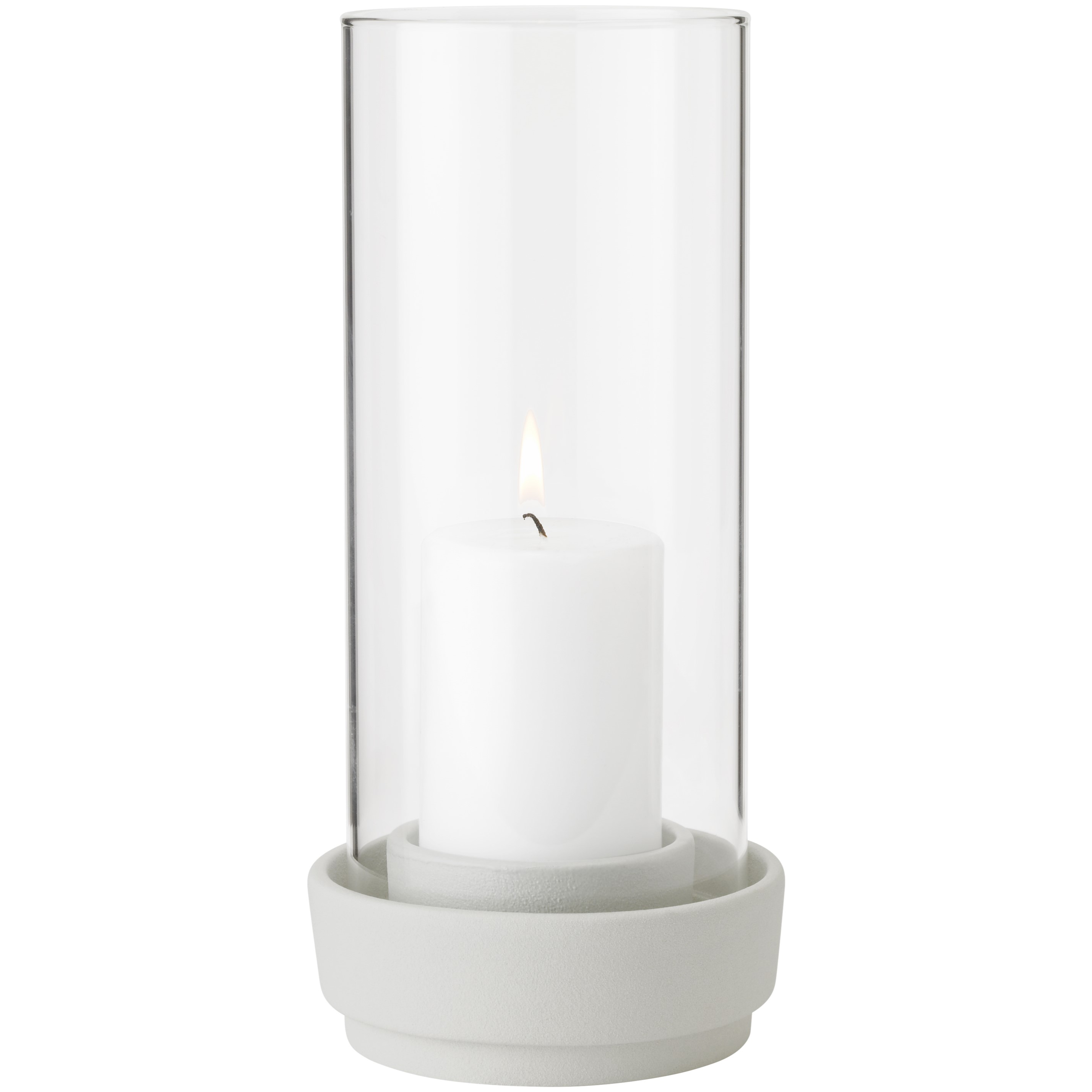 Windlicht HURRICANE 24 cm, zand, keramiek, Stelton