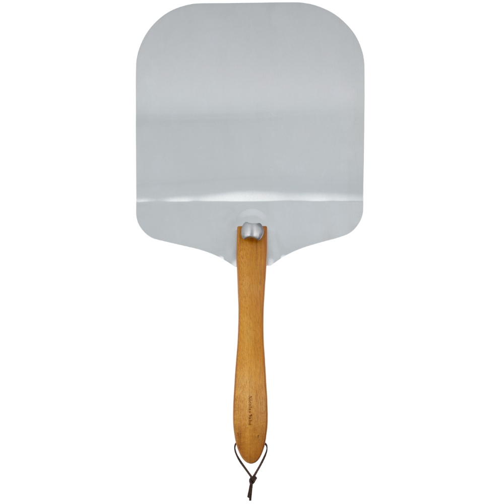 Pizzaschep 30 cm, bruin, roestvrij staal, Nicolas Vahé