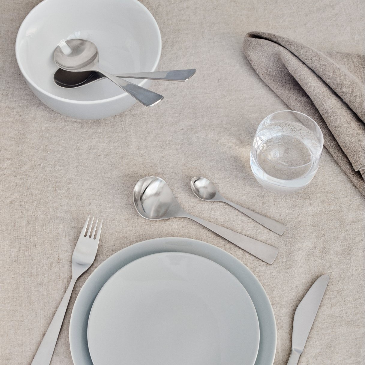 Slalepels (set) MAYA, 2-delig, staal, roestvrij staal, Stelton