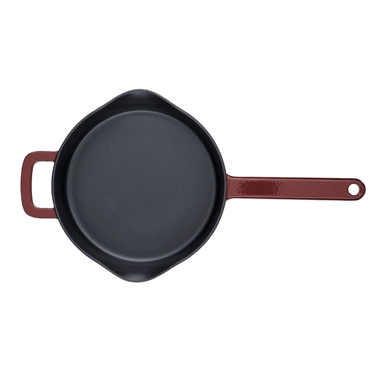 212722 4 univerzalni panev moments 24 cm vinove cervena litina fissler