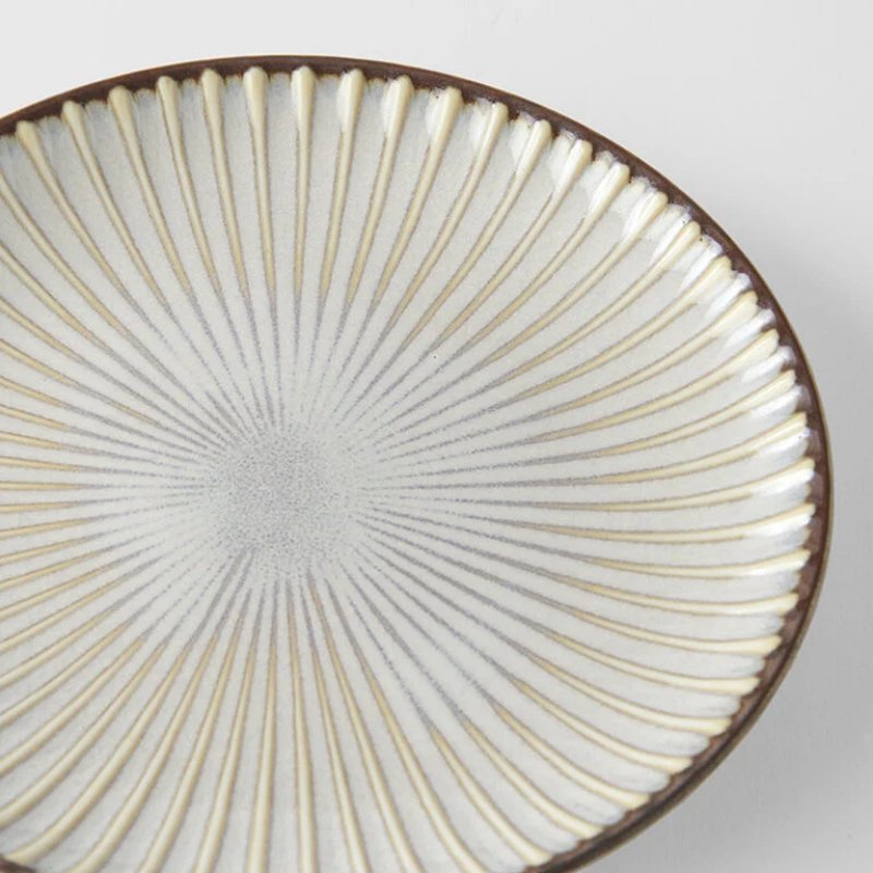 Tapasbord WHITE SENDAN 16 cm, wit, keramiek, MIJ