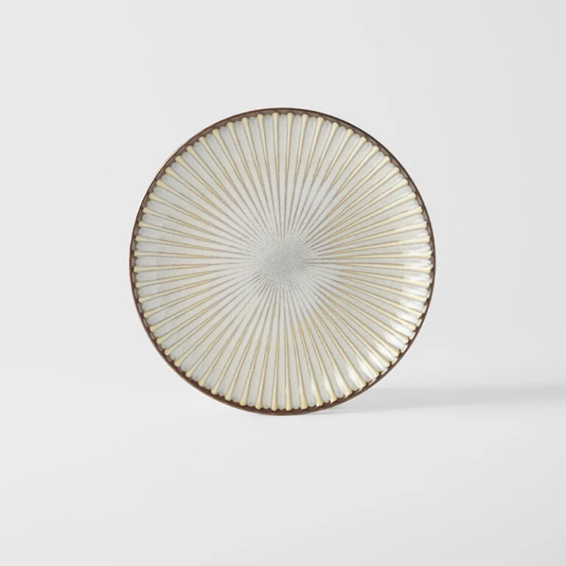 Tapasbord WHITE SENDAN 16 cm, wit, keramiek, MIJ
