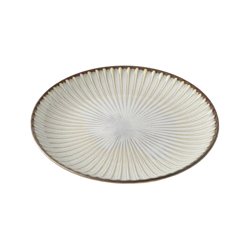 Tapasbord WHITE SENDAN 16 cm, wit, keramiek, MIJ