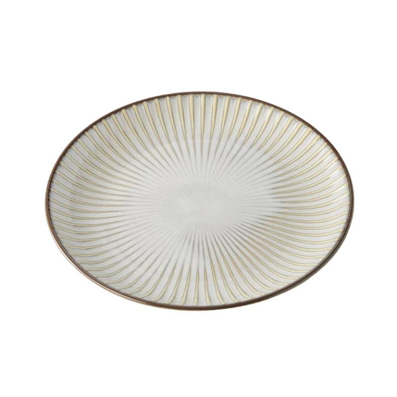 Voorgerechtbord WHITE SENDAN 20,5 cm, wit, keramiek, MIJ