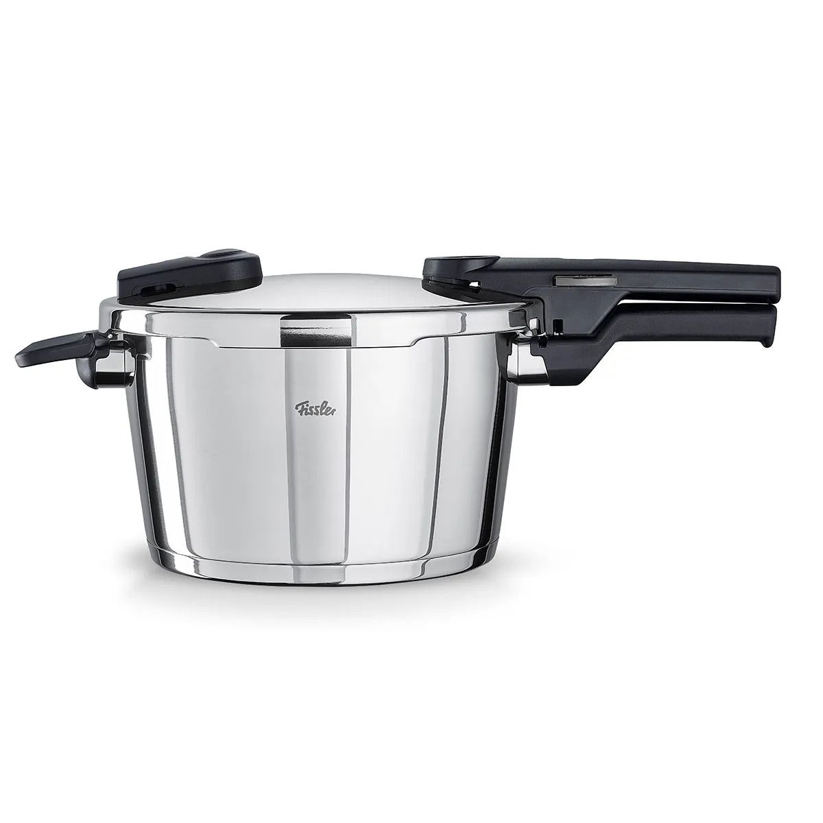 Hogedrukpan VITAQUICK 4,5 l, zilver, roestvrij staal, Fissler