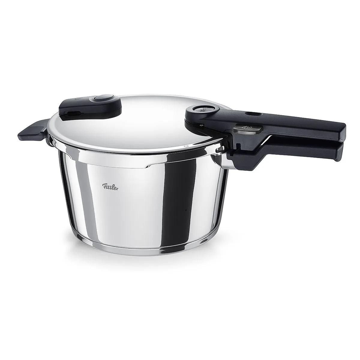 Hogedrukpan VITAQUICK 4,5 l, zilver, roestvrij staal, Fissler