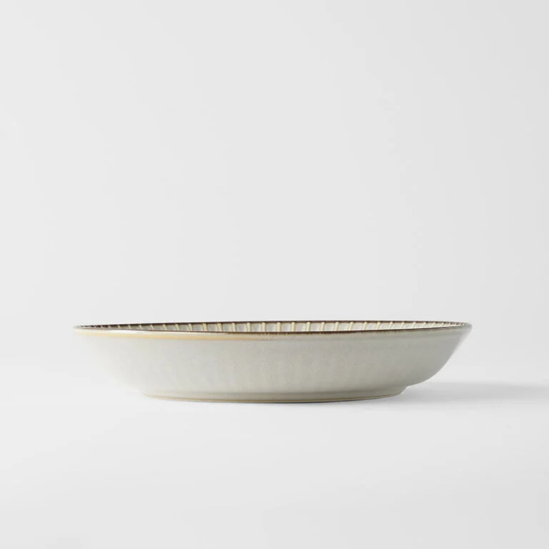 Dineerbord WHITE SENDAN 22,5 cm, wit, keramiek, MIJ