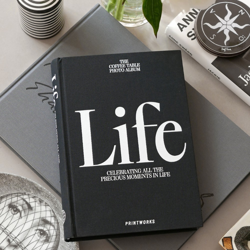 Fotoalbum LIFE, zwart, Printworks