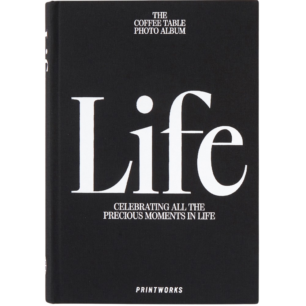 Fotoalbum LIFE, zwart, Printworks
