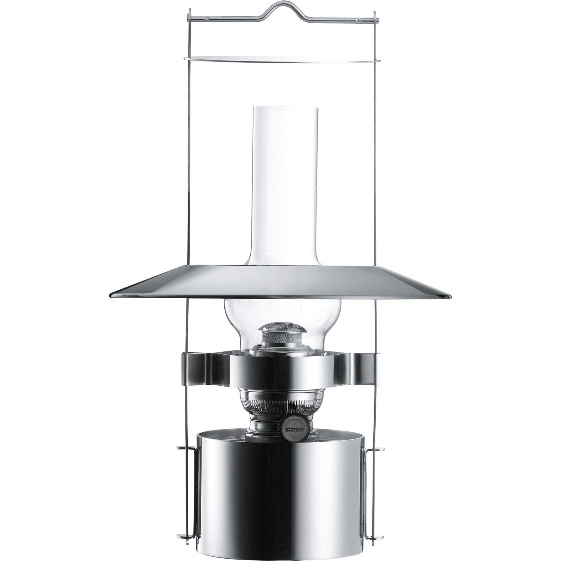 Lantaarn EM 43 cm, zilver, roestvrij staal, Stelton