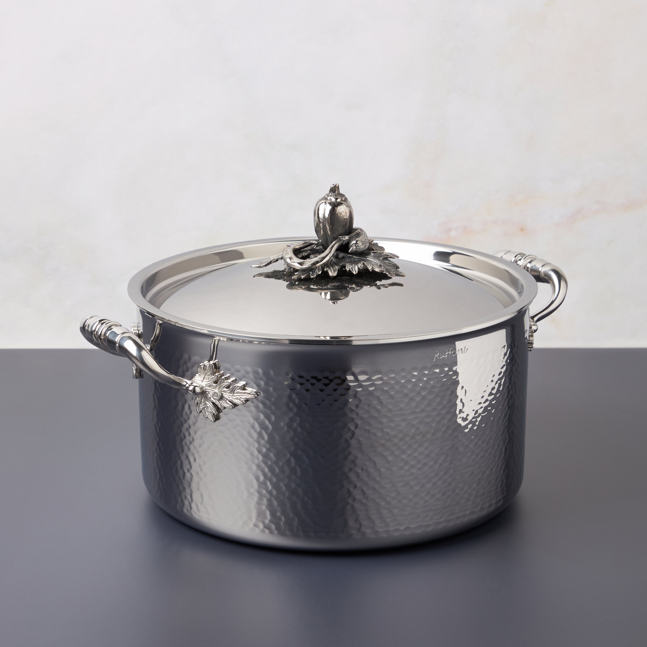 Kookpan OPUS PRIMA 26 cm, zilver, roestvrij staal, Ruffoni