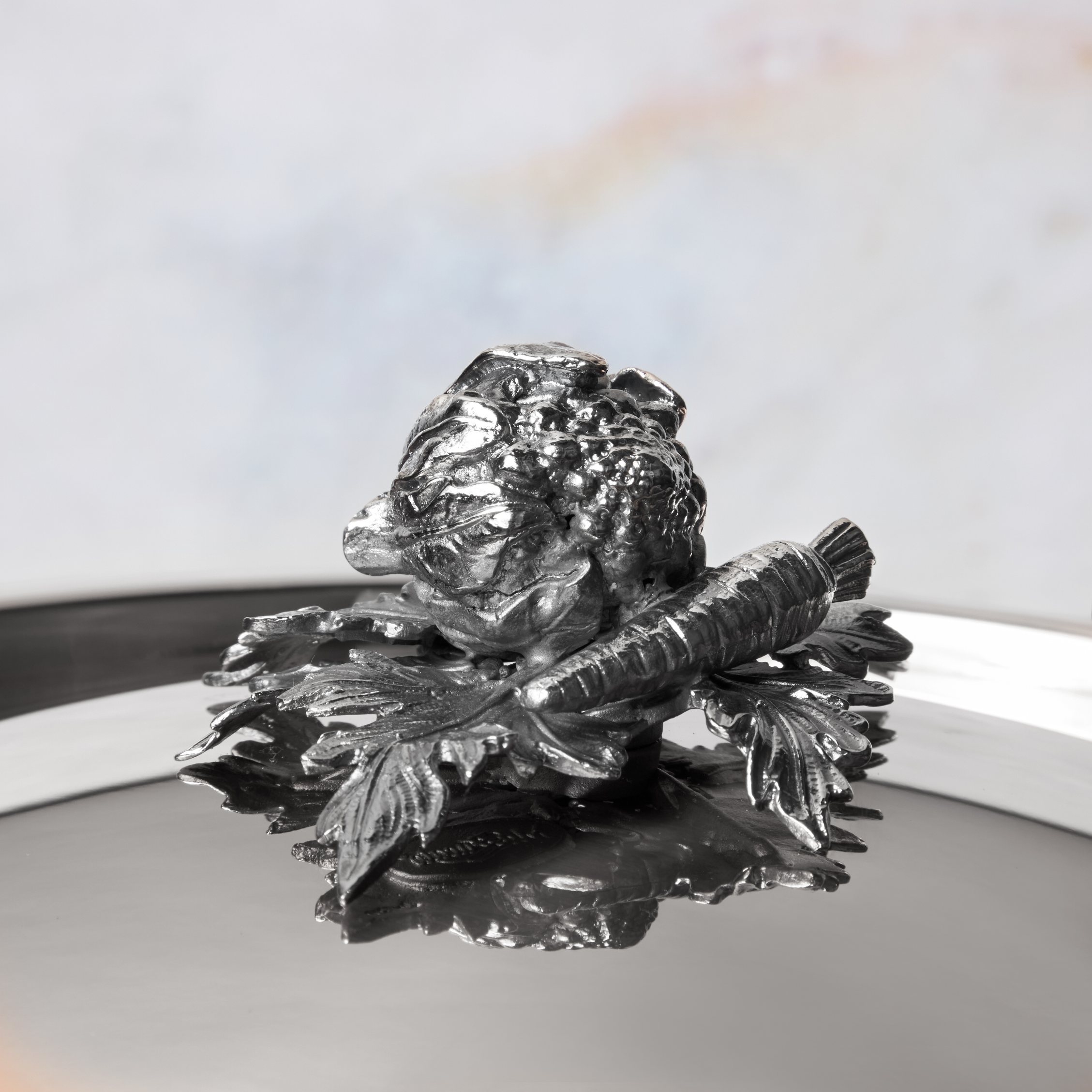 Sauteerpan OPUS PRIMA 24 cm, zilver, roestvrij staal, Ruffoni