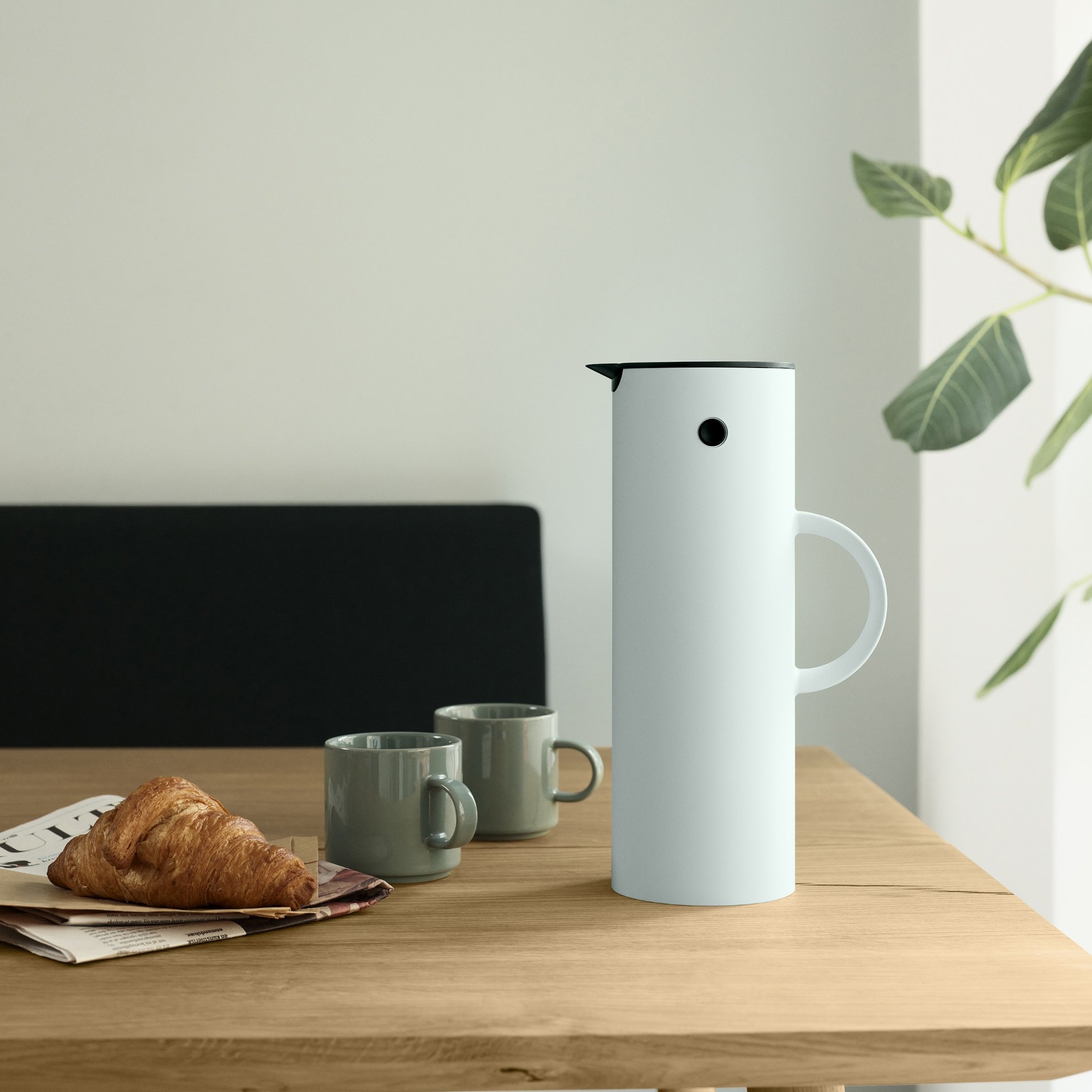 Koffiekopje (set) 200 ml, set van 2 stuks, stoffig groen, keramiek, Stelton