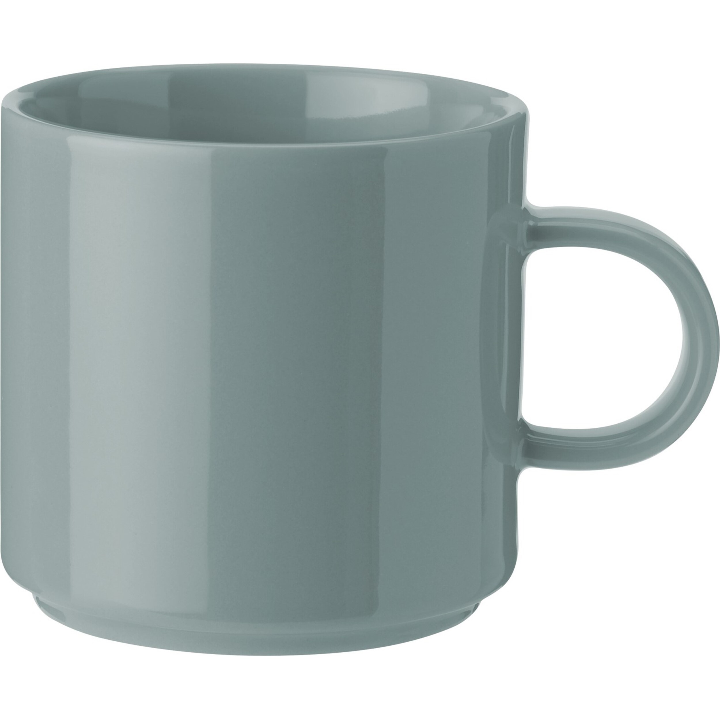 Koffiekopje (set) 200 ml, set van 2 stuks, stoffig groen, keramiek, Stelton