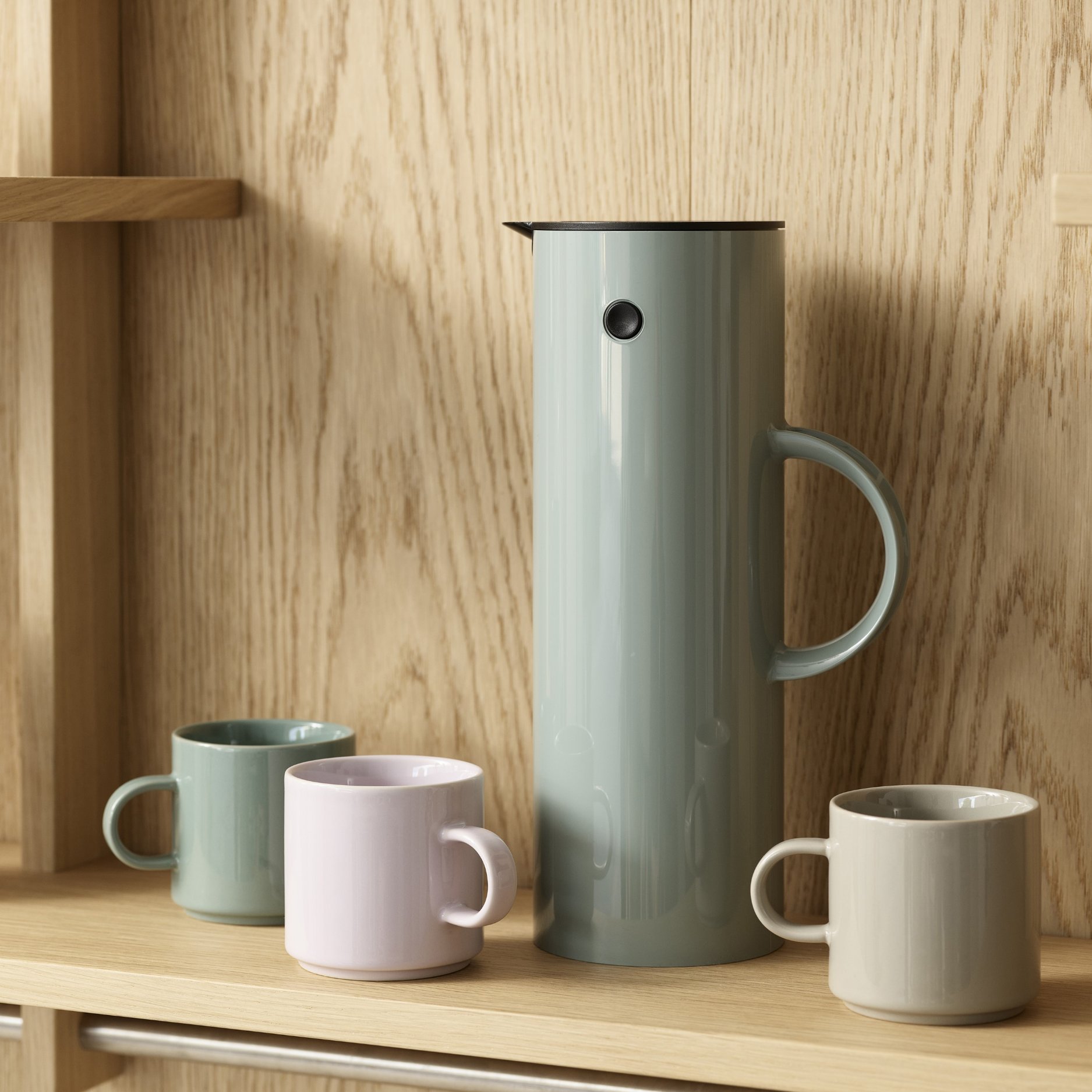 Koffiekopje (set) 200 ml, set van 2 stuks, lavendel, keramiek, Stelton