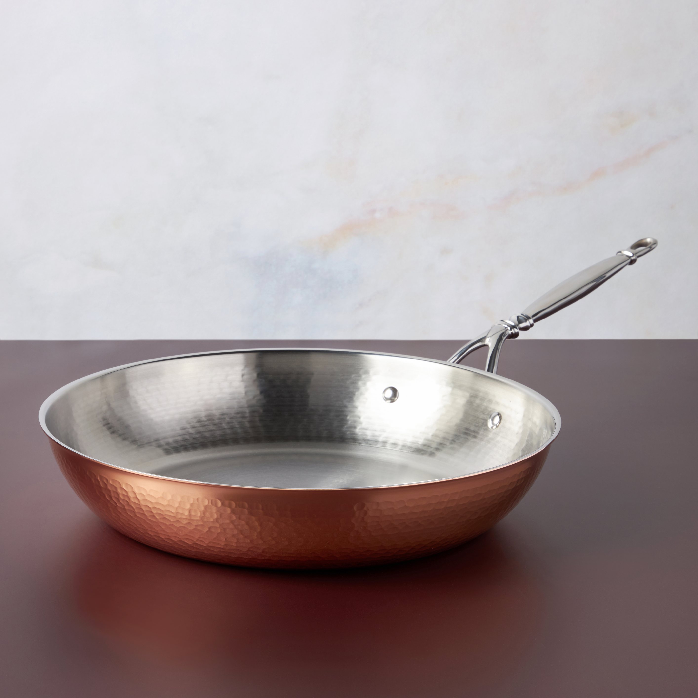 Universele koekenpan OPUS CUPRA 30 cm, koper, Ruffoni