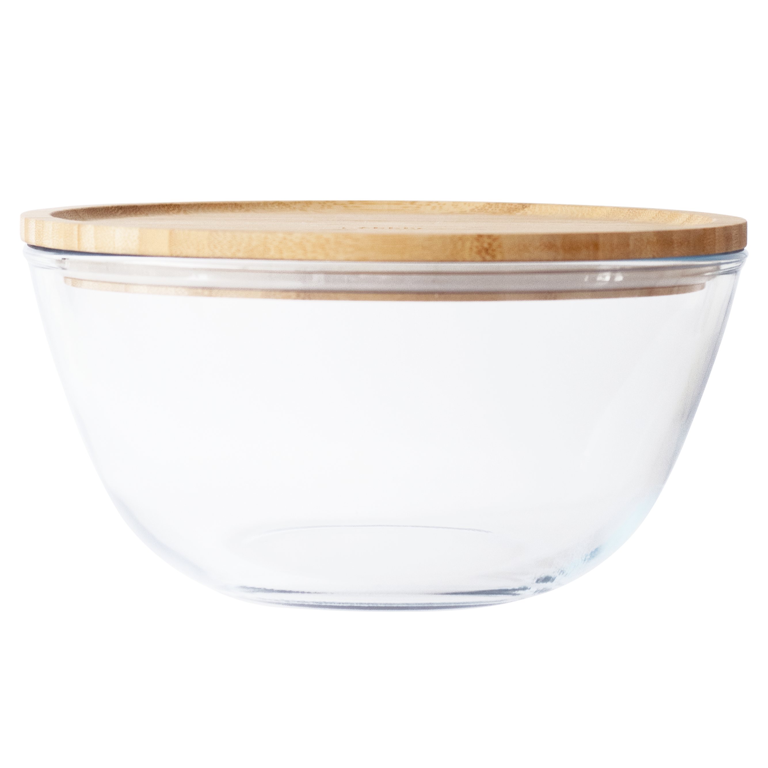 Vershoudbakje PKV-013 2,6 l, glas / bamboe, Pebbly