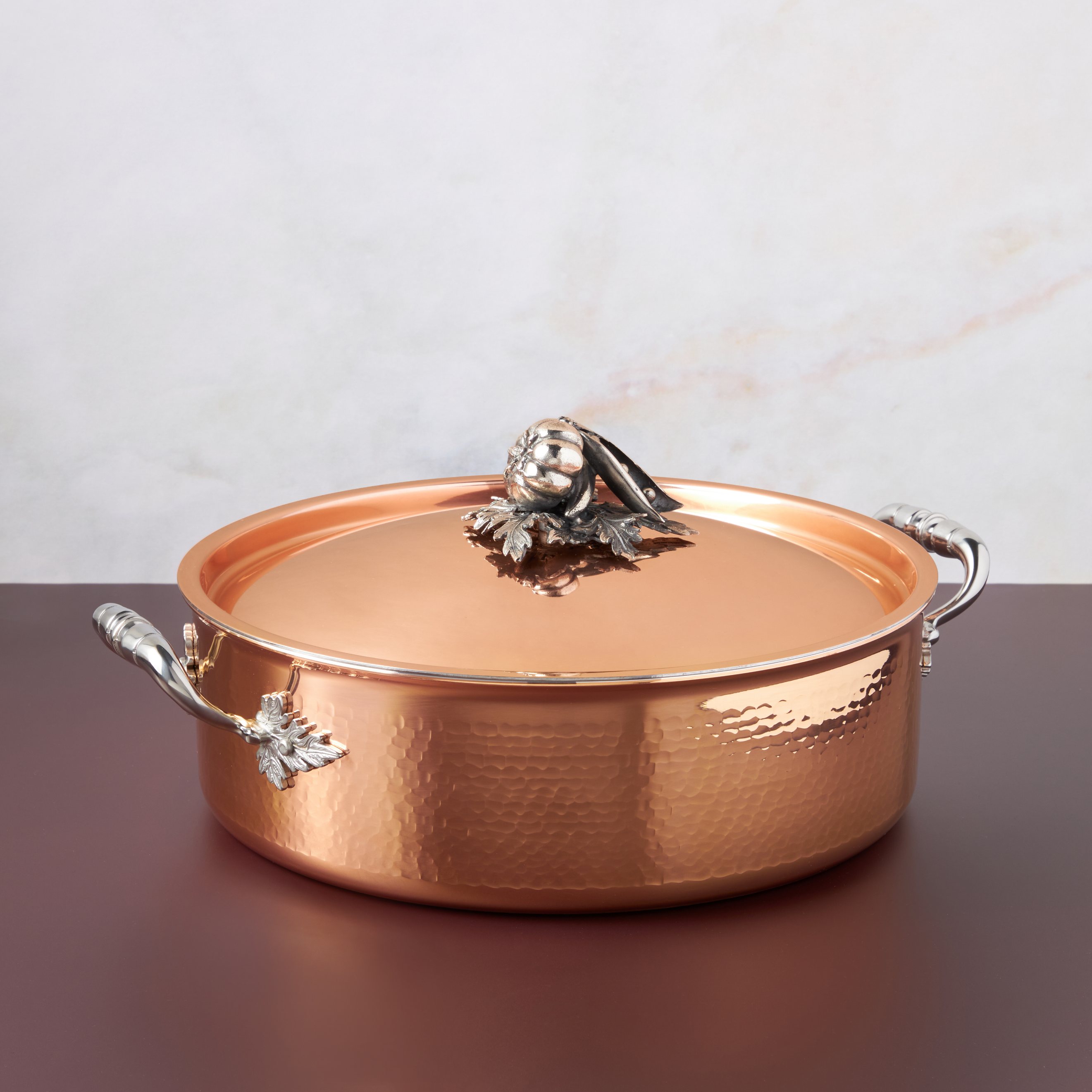 Lage braadpan OPUS CUPRA 30 cm, koper, Ruffoni