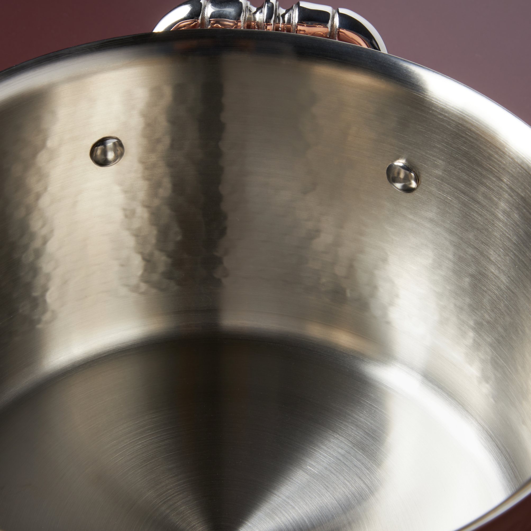 Lage braadpan OPUS CUPRA 30 cm, koper, Ruffoni