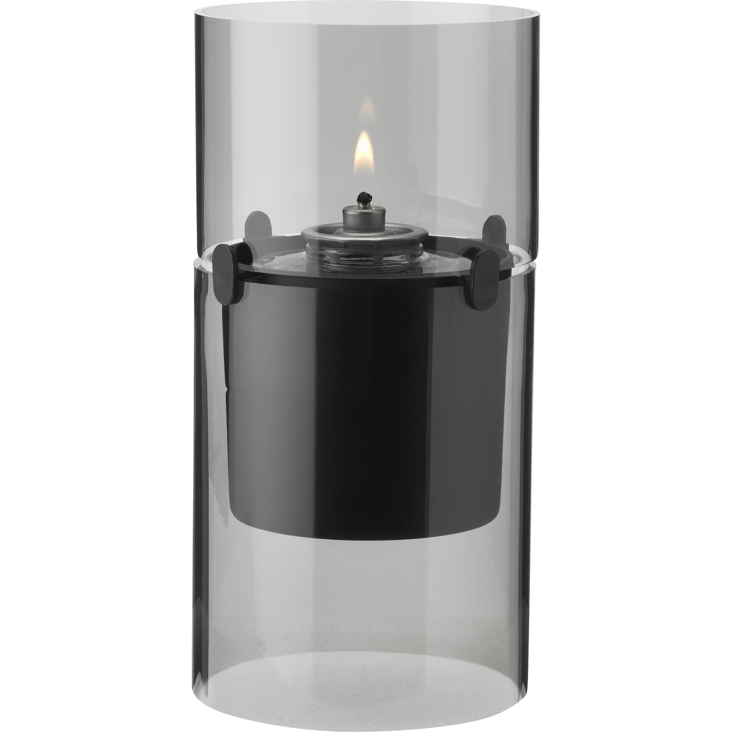 Olielamp LUCIE 17,5 cm, rook, glas, Stelton