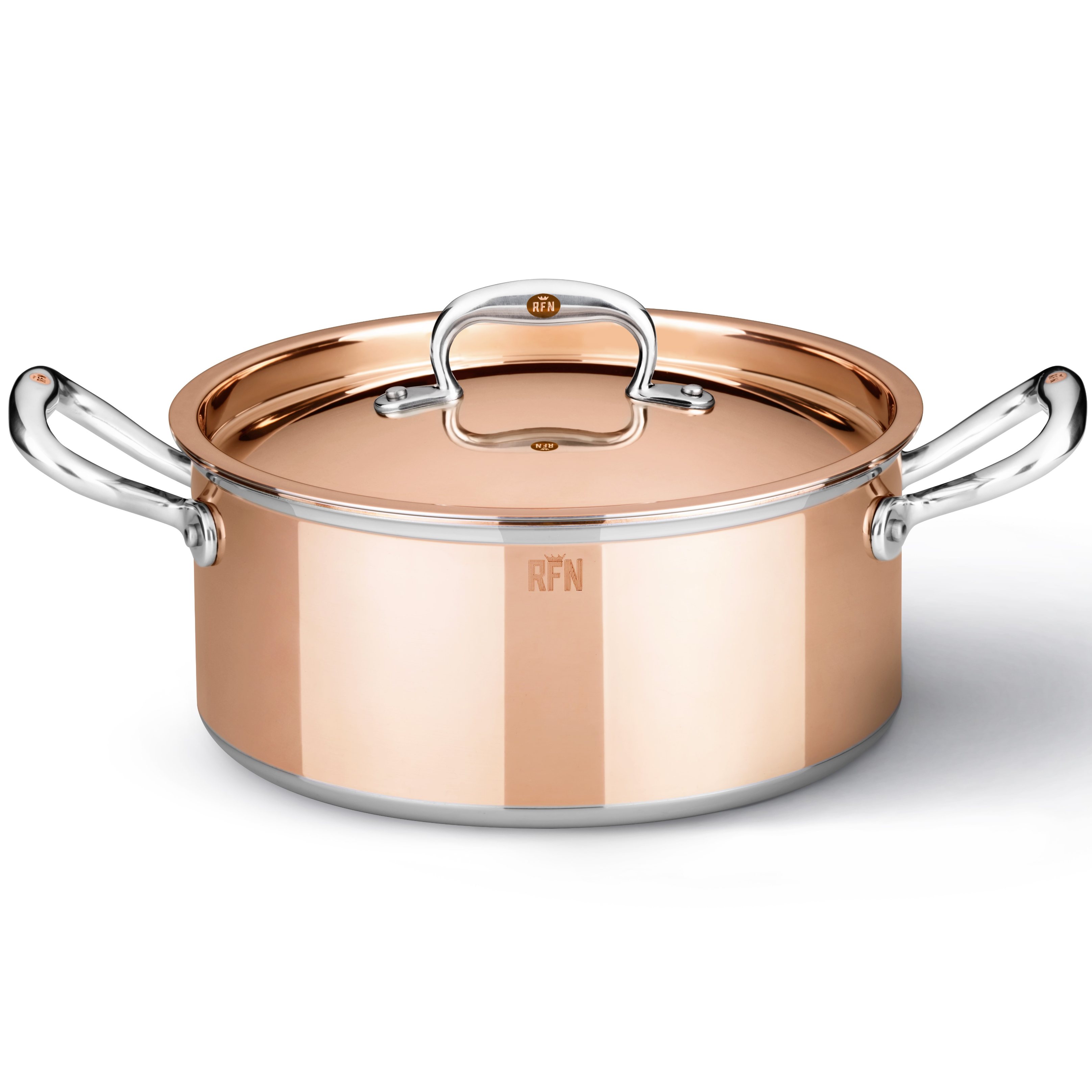 Deksel CON CLASSE 22 cm, koper, Ruffoni