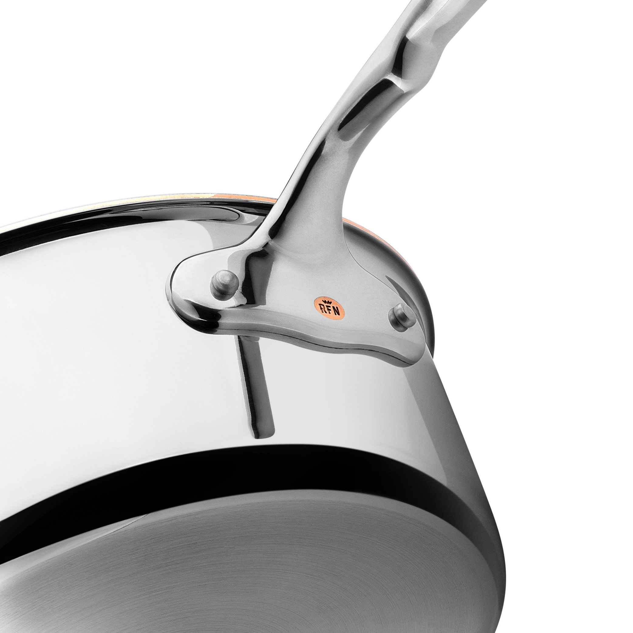 Steelpan CON CUORE 20 cm, zilver, koper, Ruffoni
