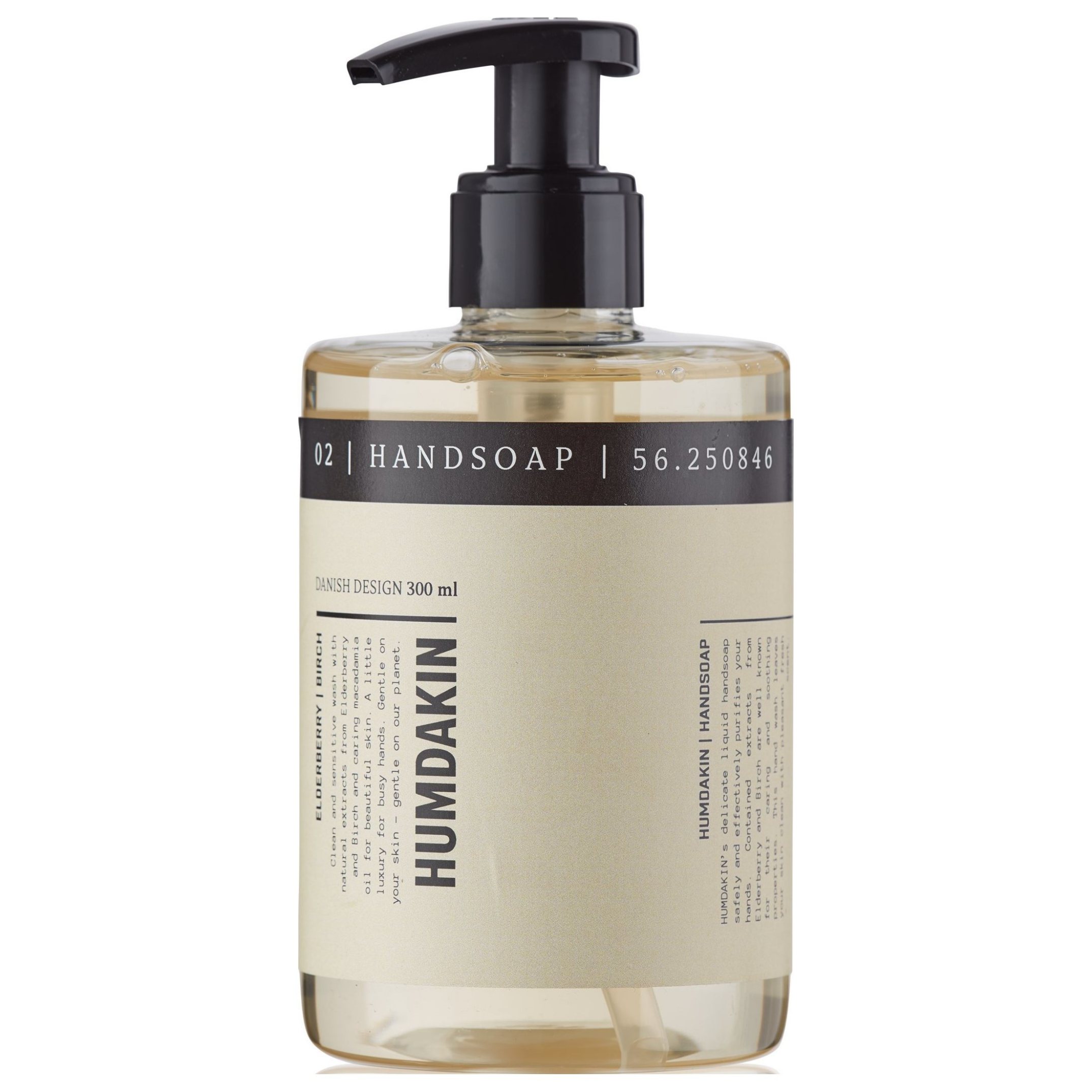 Handzeep ELDERBERRY & BIRCH 300 ml, Humdakin