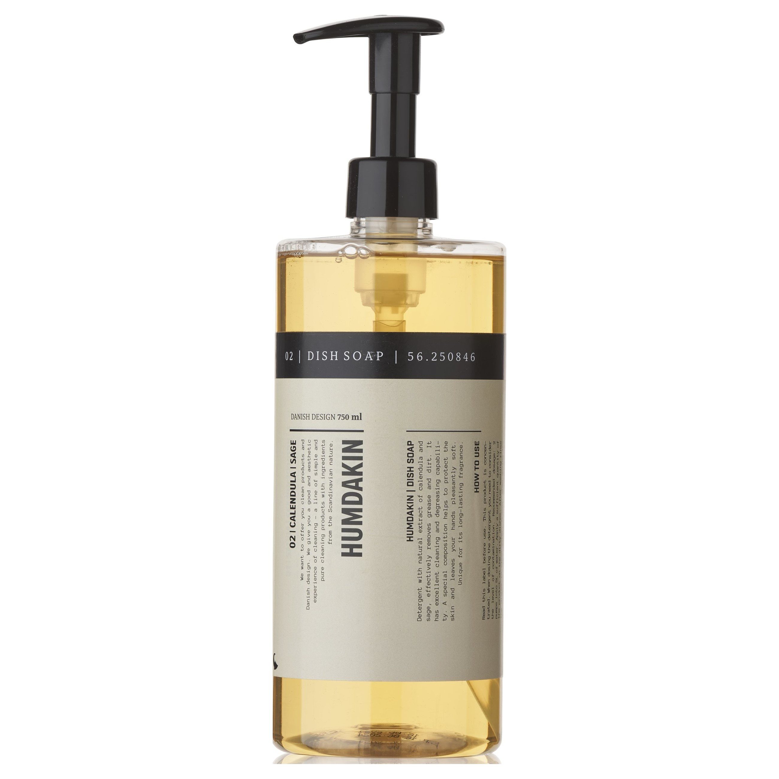 Afwasmiddel CALENDULA & SALVIA 750 ml, Humdakin