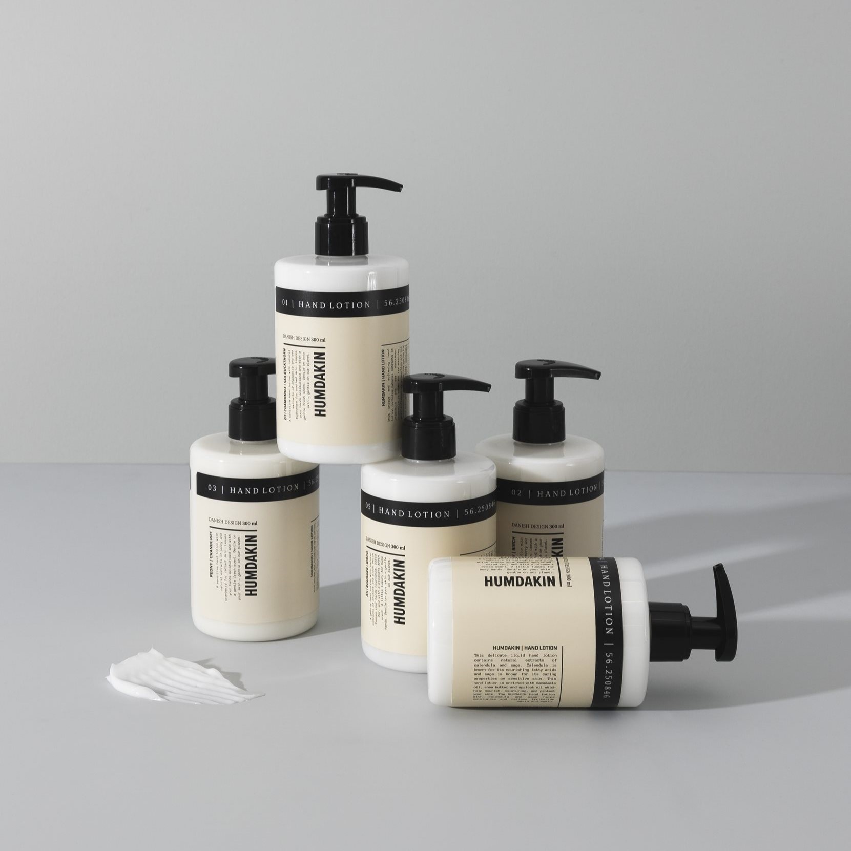 Handzeep PEONY & CRANBERRY 300 ml, met handlotion, Humdakin