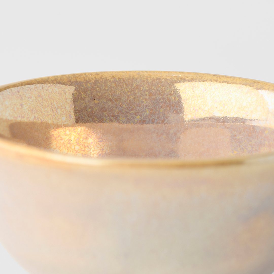 Sake-kopje PEARL 60 ml, zilver, keramiek, MIJ