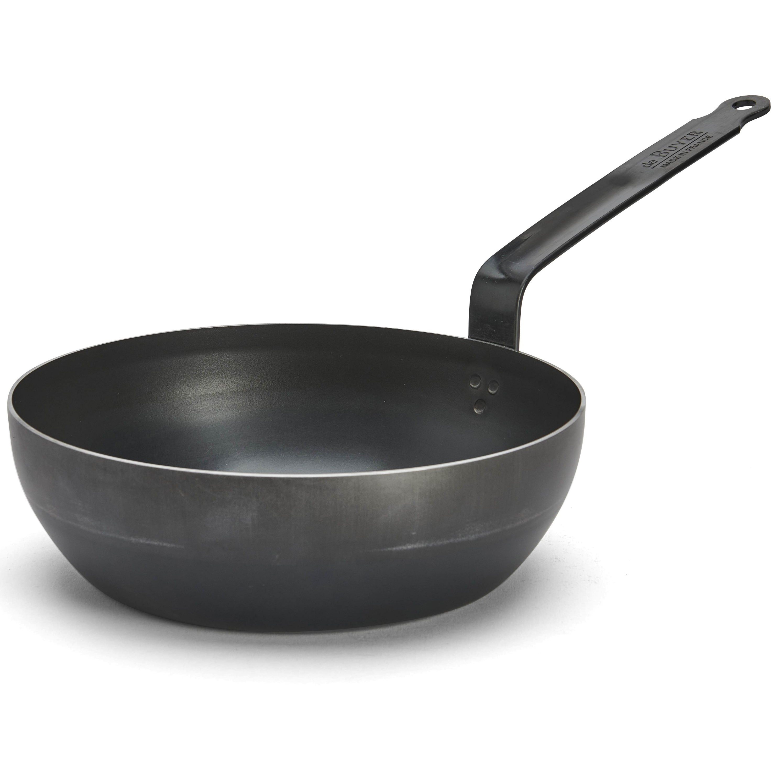 Sauteerpan BLUE CARBON 28 cm, blauw staal, de Buyer