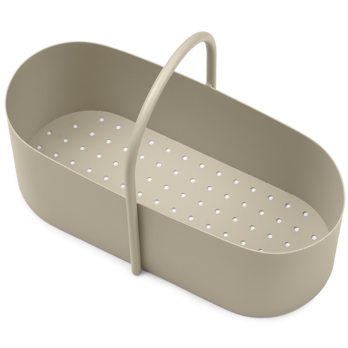 Opbergbak GRIB 35 cm, kasjmier, ijzer, stevig LIVING