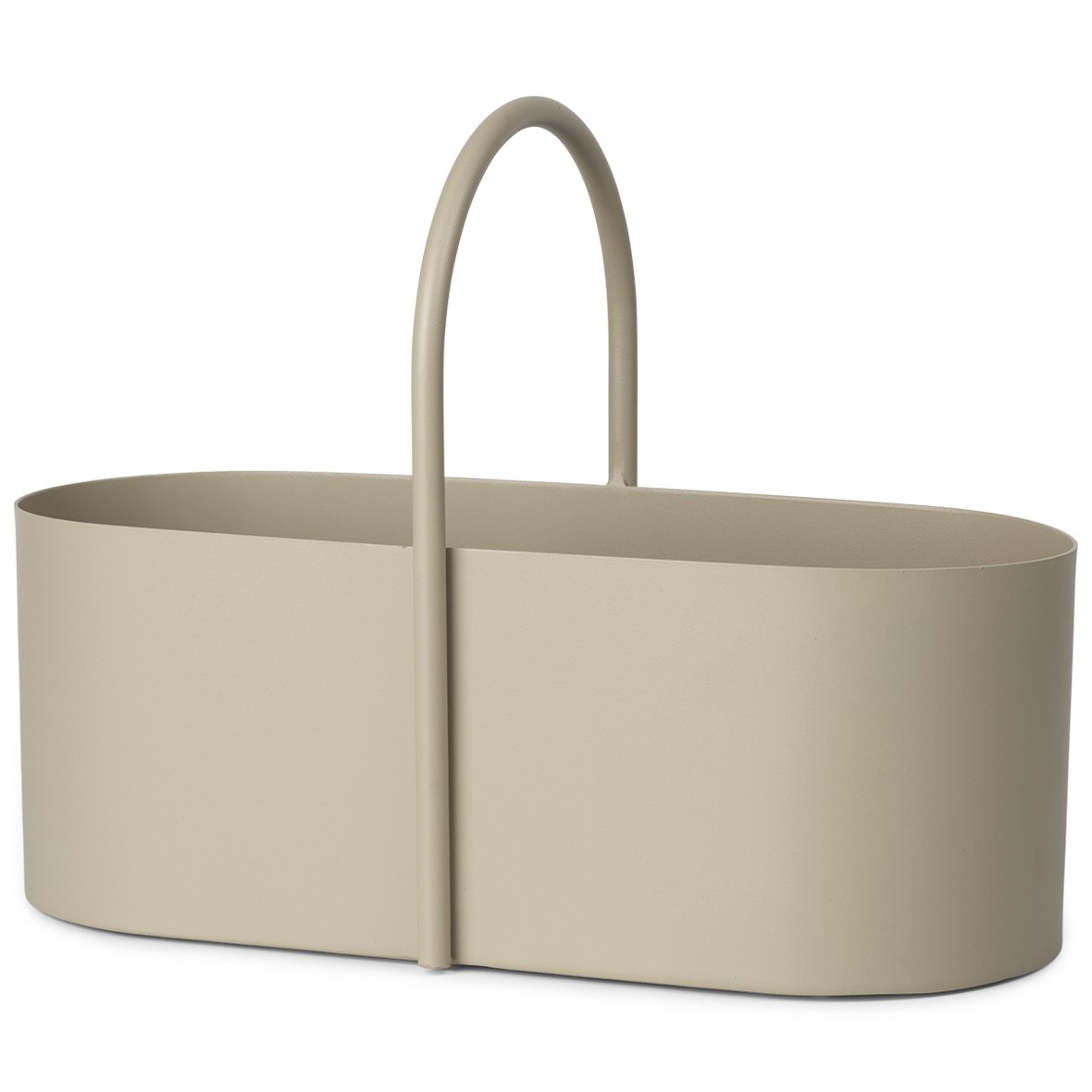 Opbergbak GRIB 35 cm, kasjmier, ijzer, stevig LIVING