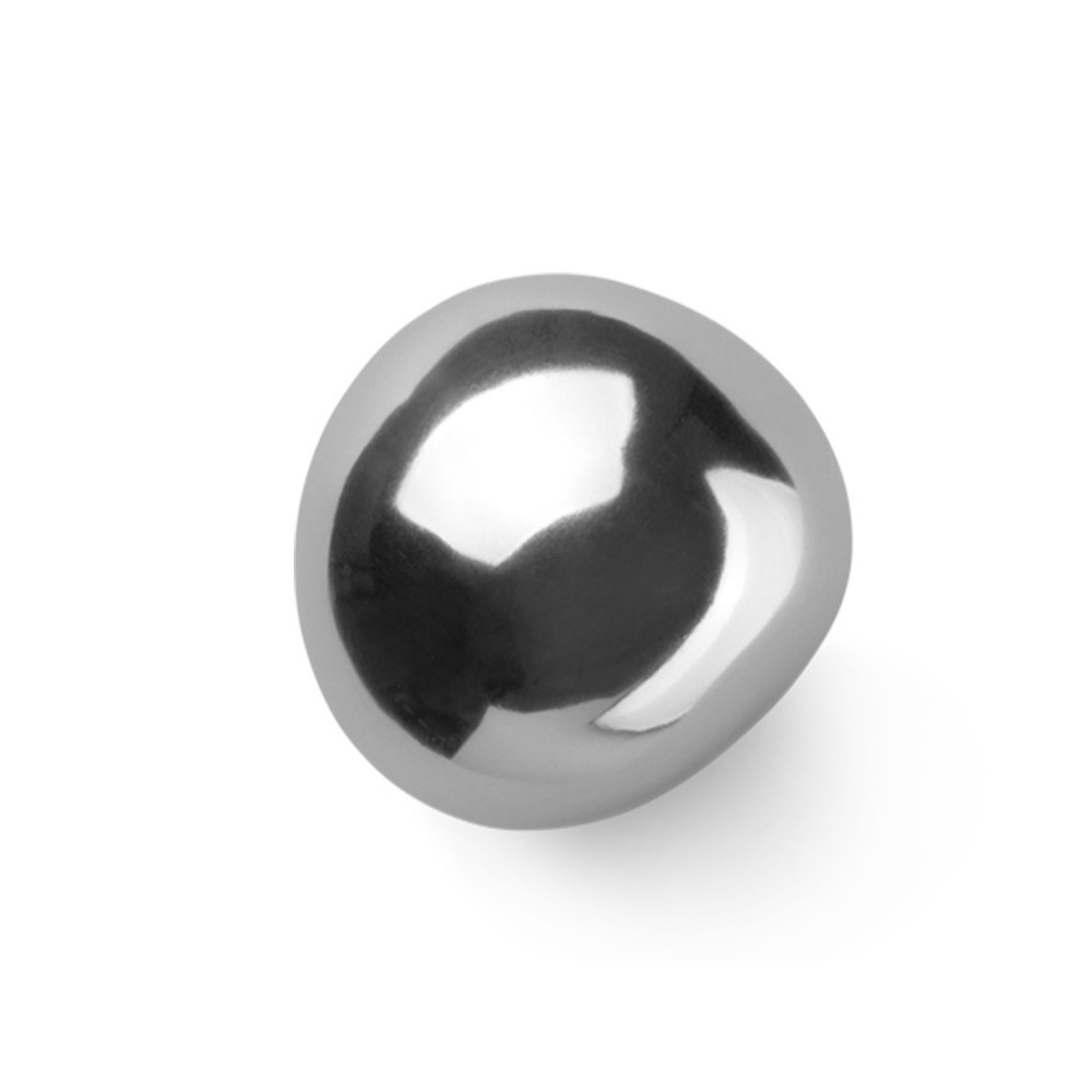 Ophanghaak MUSHROOM 4 cm, zilver, roestvrij staal, stevig LIVING
