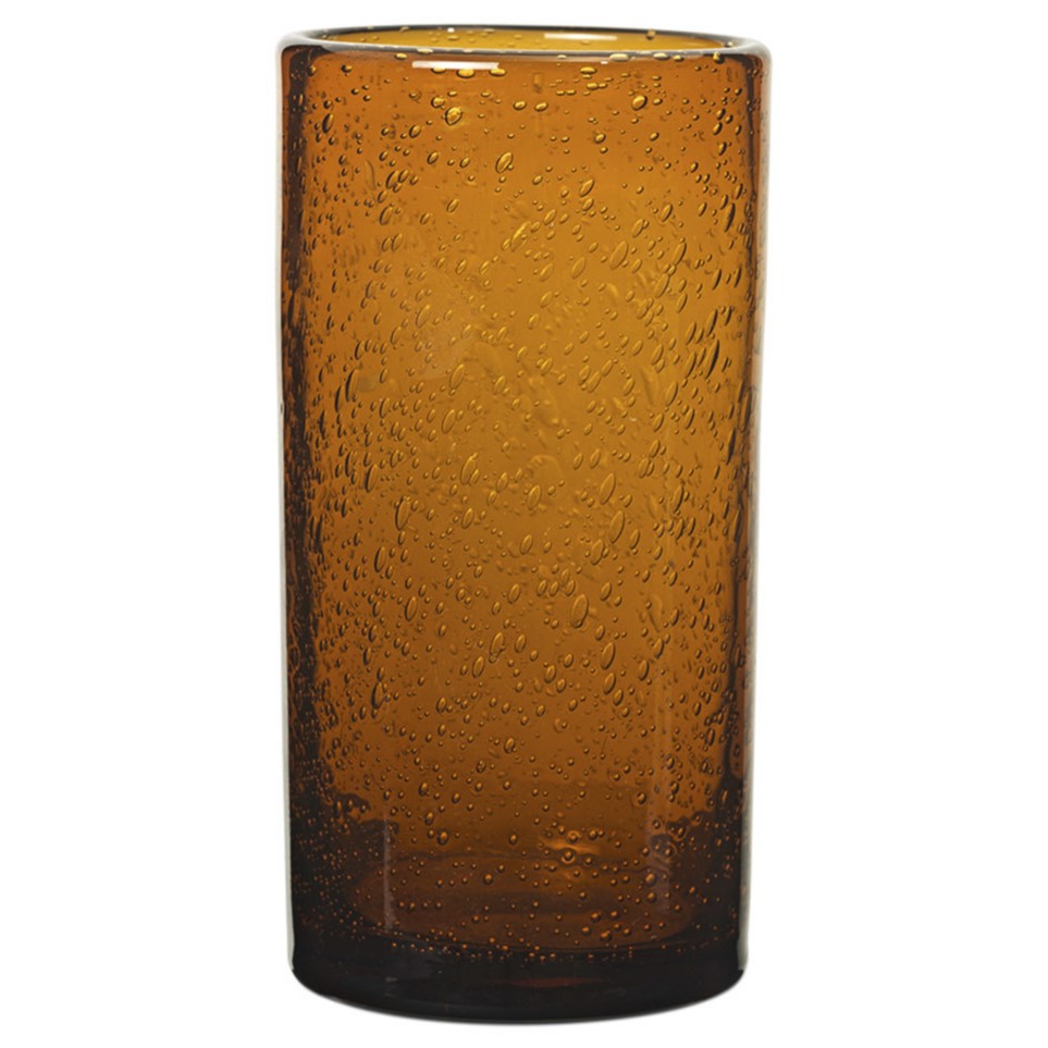 Waterglas OLI 220 ml, amber, glas, stevig LIVING