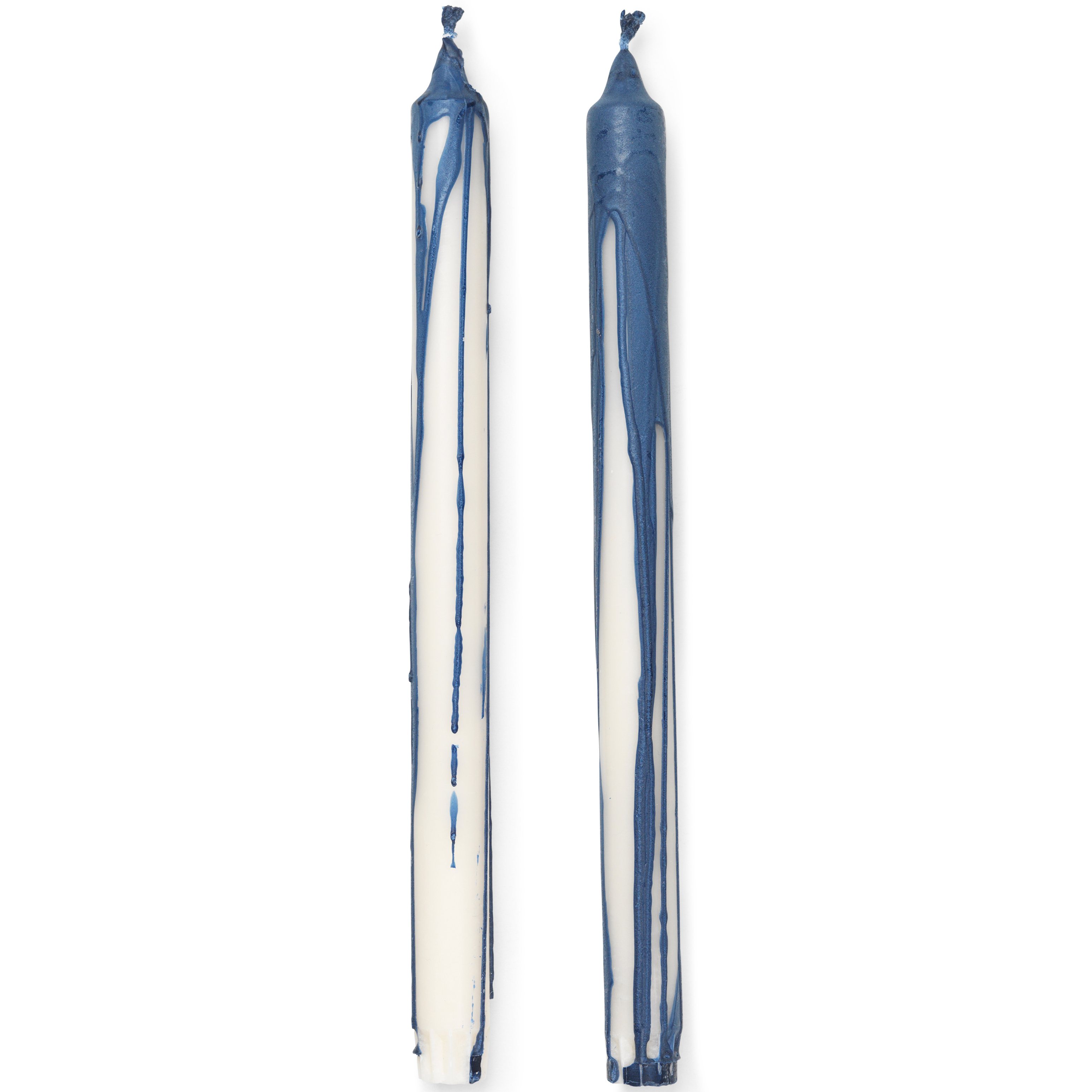 Dinerkaars DRYP 30 cm, set van 2 stuks, donker blauw, stevig LIVING