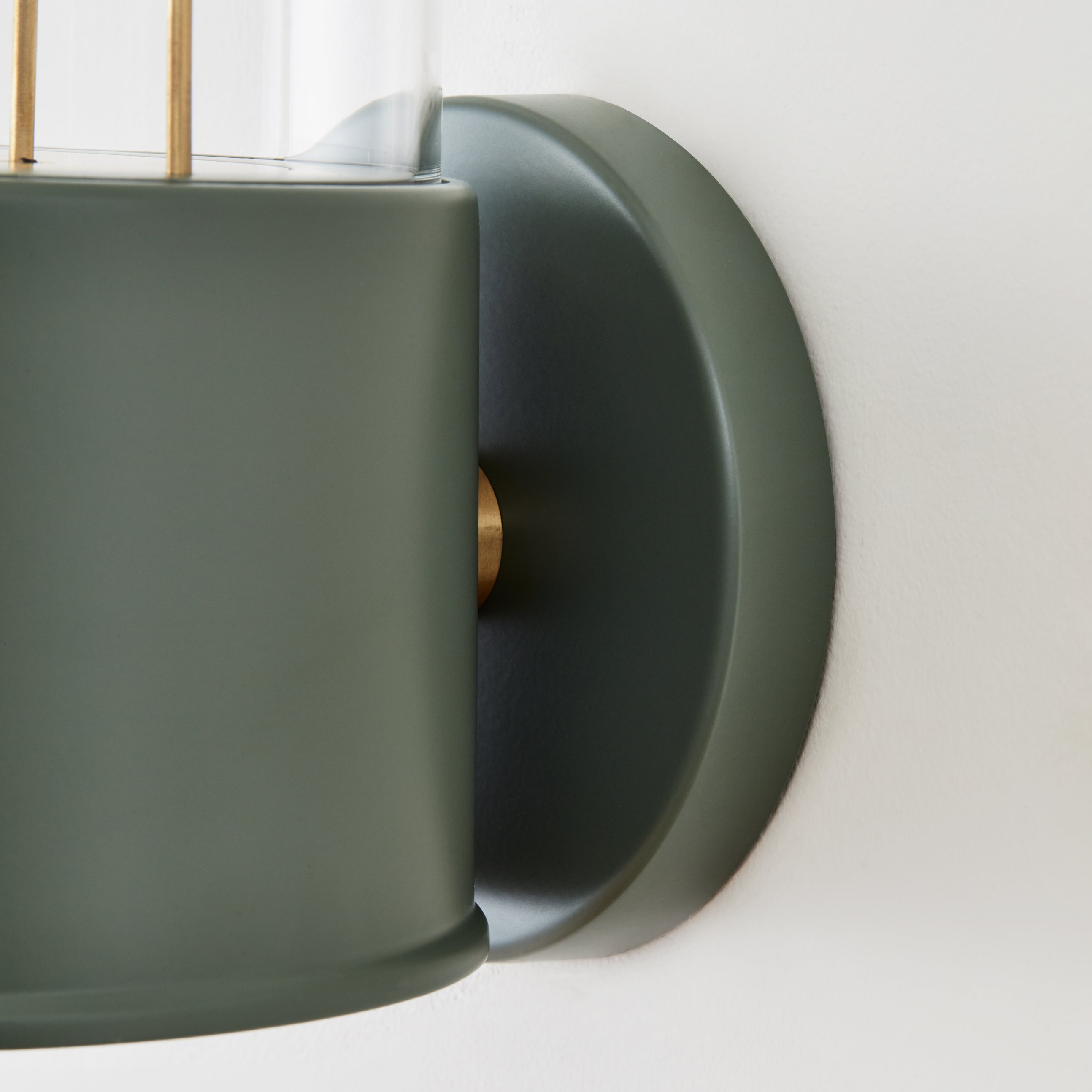 wandlamp THE MUSE 32 cm, groen, aluminum, Tala