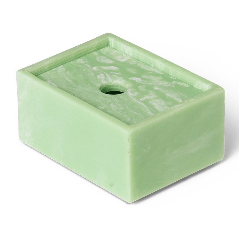 Opbergbak MIST 10 x 7,5 cm, menthol, hars, stevig LIVING