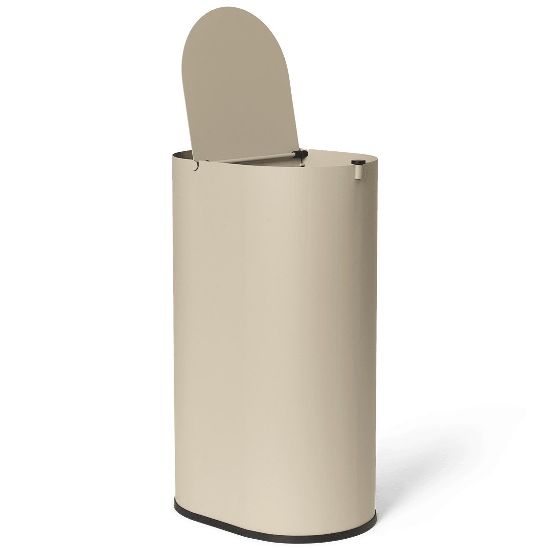 Afvalbakken ENKEL 6,6 l, kasjmier, koolstof staal, ferm LIVING